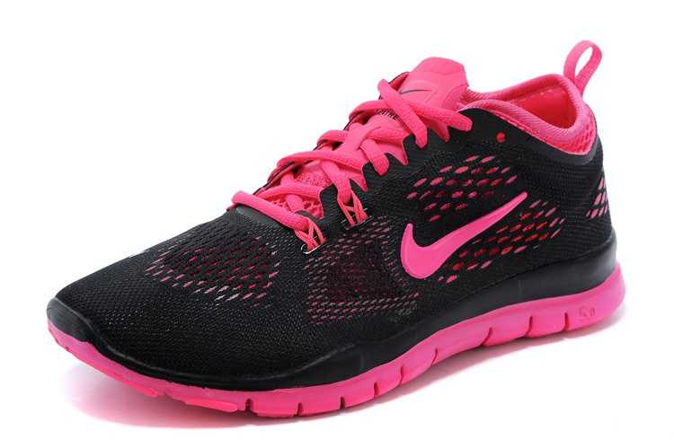 Nike Free 5.0 V2 femme boutique en ligne le dernier basket noir rose la redoute